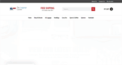 Desktop Screenshot of luggagecenter.com